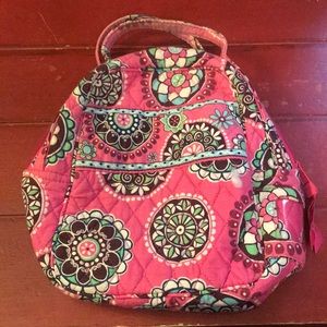 Authentic Vera Bradley Lunch Box Bag Pink
